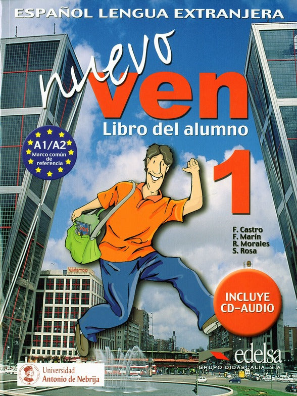 Nuevo ven 1 : espagnol ; A1/A2 ; livre de l'élève
