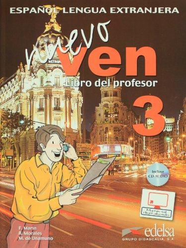 Nuevo ven 3 - guide pedagogique+cd