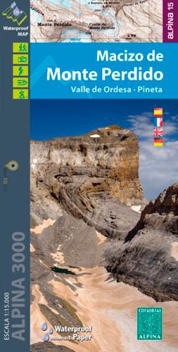 Macizo de monte perdido 1/15.000 vallede ordesa - - flash vidéo