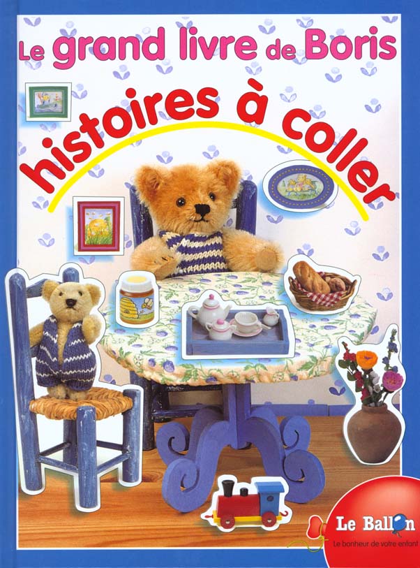 Grand livre de boris histoires a coller - flash vidéo