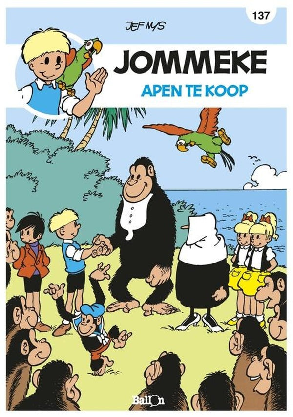 Jommeke strip t137 apen te koop