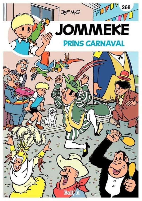 Jommeke strip t268 prins carnaval 268