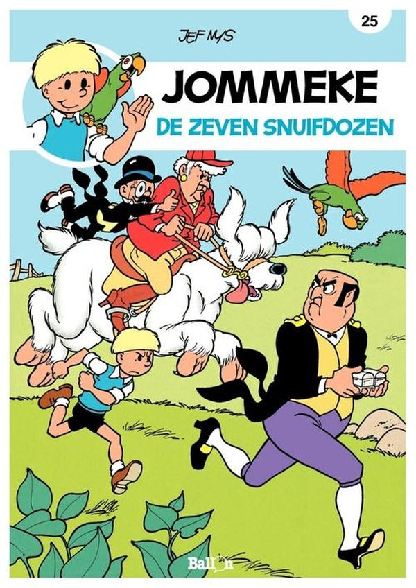 Jommeke strip t.25 de zeven snuifdozen 025
