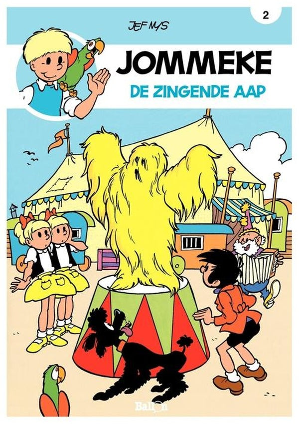 Jommeke strip t.2 de zingende aap 2