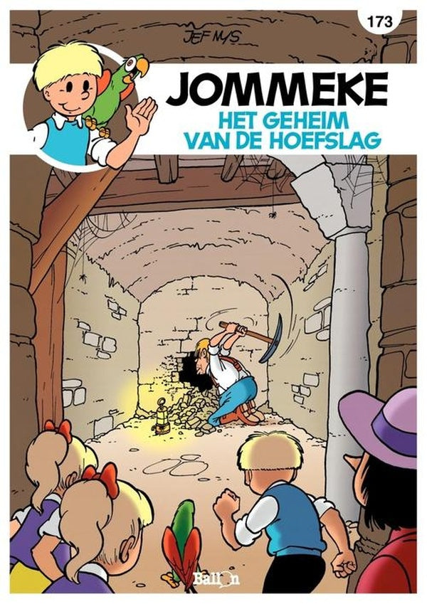Jommeke strip t.173 het geheim van de hoefslag 173