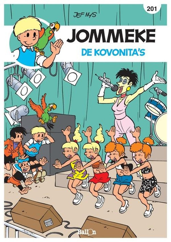 Jommeke strip t.201 de kovonita's 201