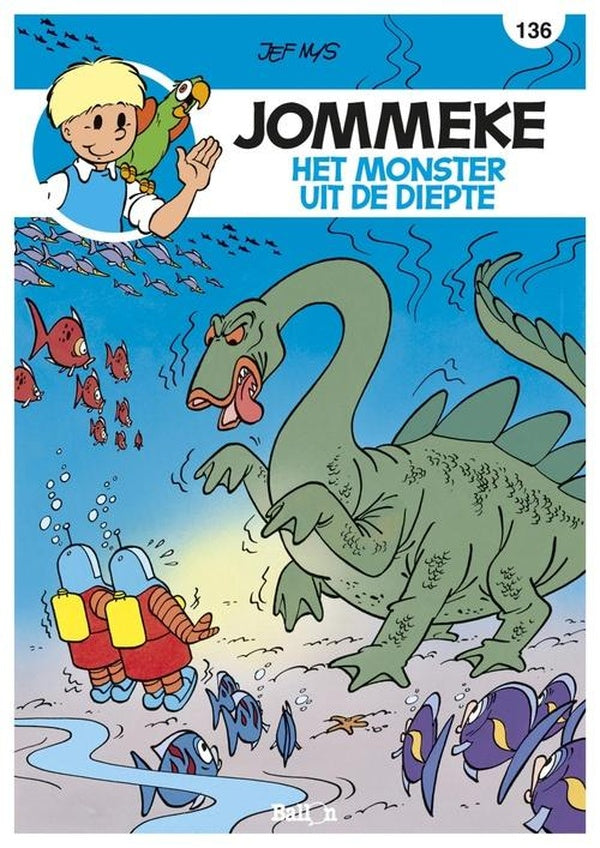Jommeke strip t.136 monster uit de diepte 136