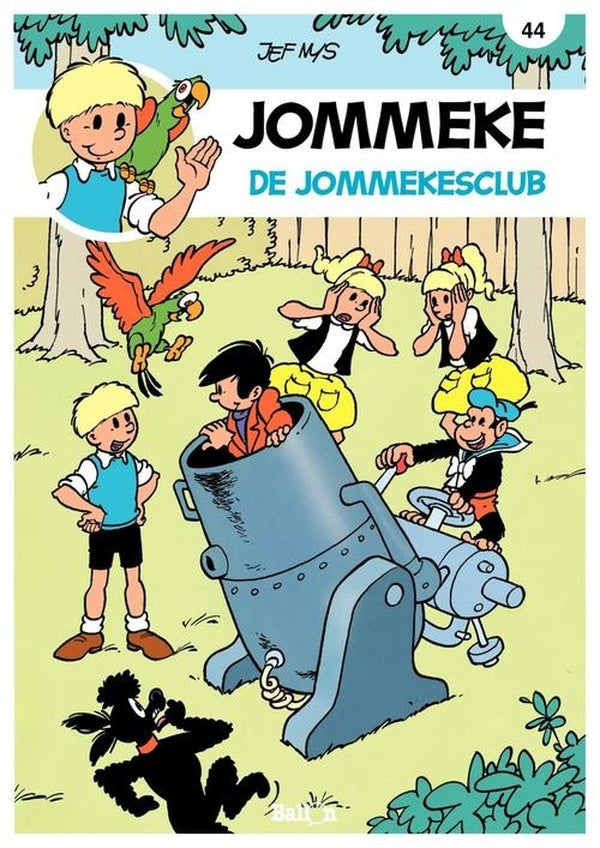 Jommeke strip t.44 de jommekesclub 44