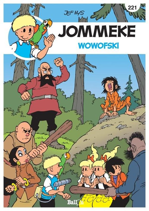 Jommeke strip t.221 wowofski 221