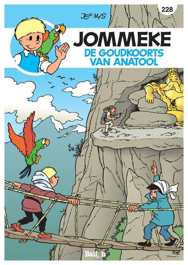 Jommeke strip t.228 de goudkoorts van anatool 228
