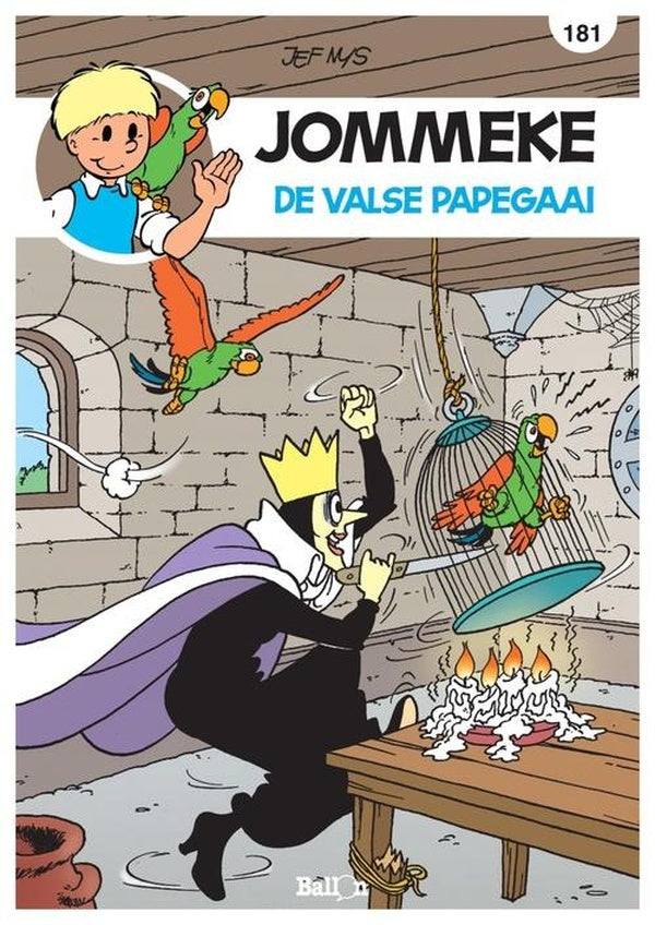 Jommeke strip t.181 de valse papegaai 181