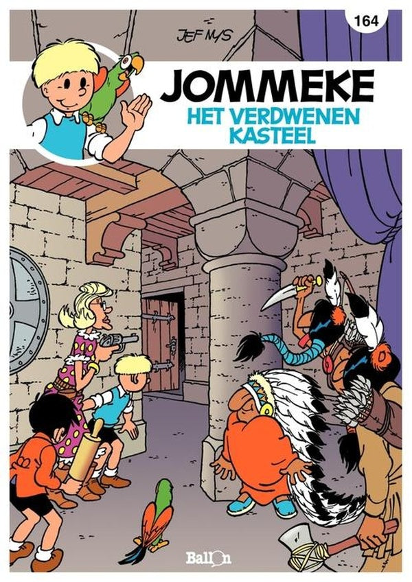 Jommeke strip t.164 het verdwenen kasteel 164