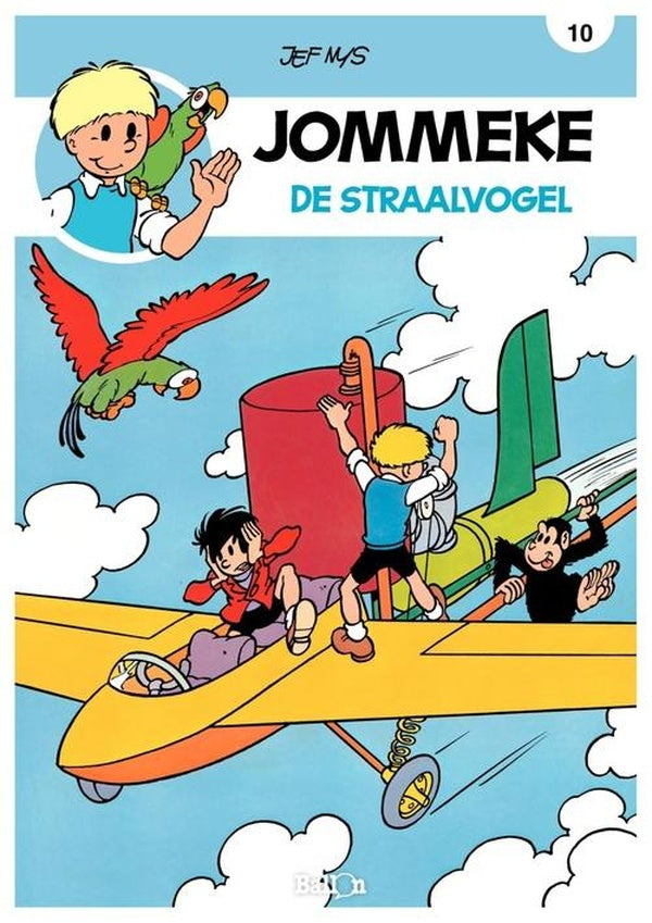 Jommeke strip t.10 de straatvogel 10