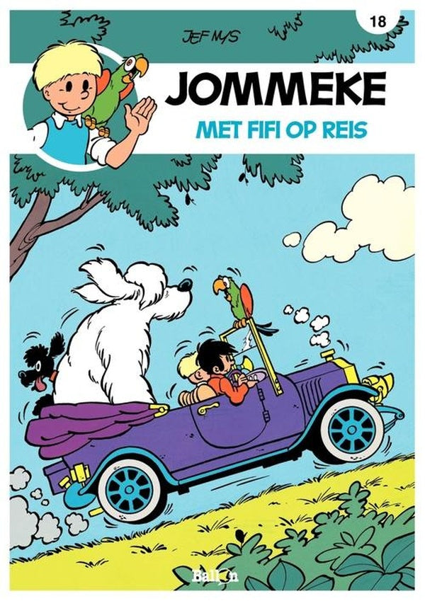 Jommeke strip t.18 met fifi op reis 18