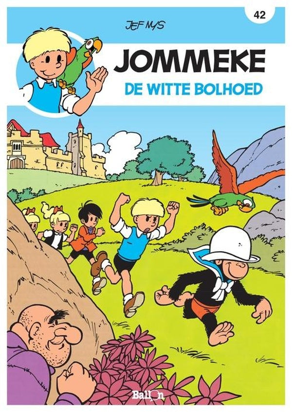 Jommeke strip t.42 de witte bolhoed : 042