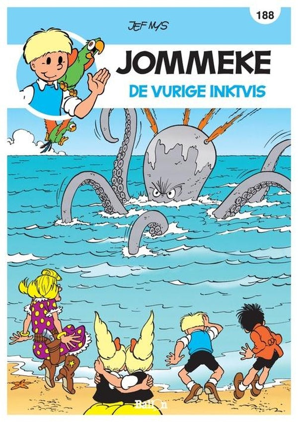 Jommeke strip t.188 de vurige inktvis 188