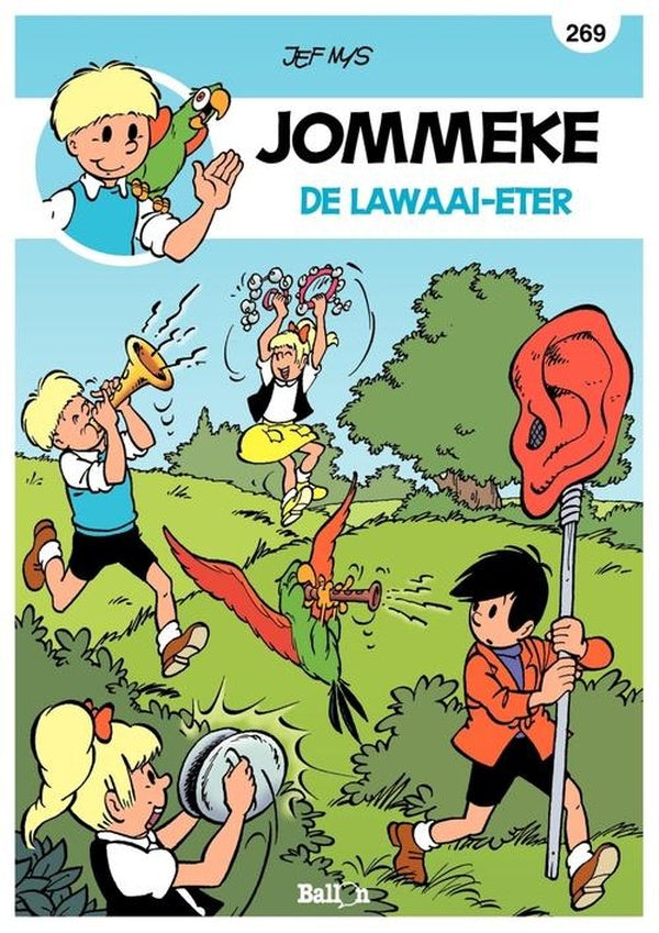 Jommeke strip t.269 de lawaai-eter 269