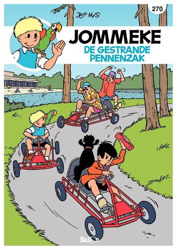 Jommeke strip t270 de gestrande pennenzak 270