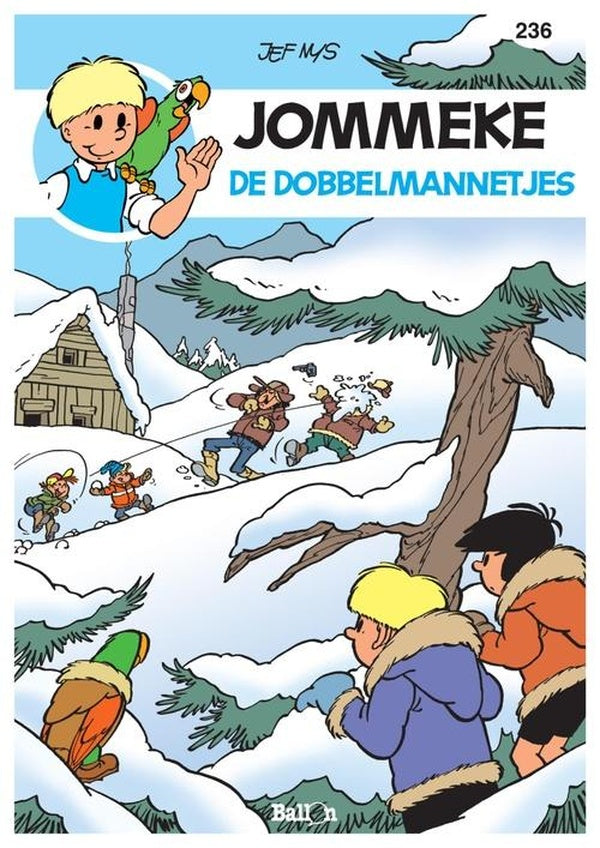 Jommeke strip t236 de dobbelmannetjes 236