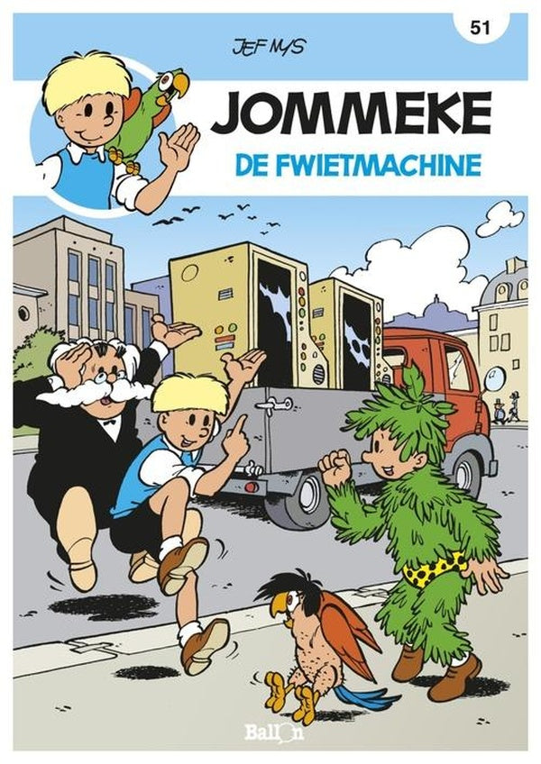 Jommeke strip t51 de fwietmachine 51