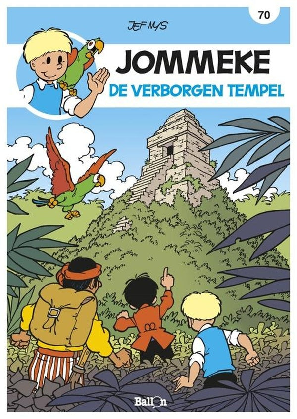 Jommeke strip t70 de verborgen tempel 70