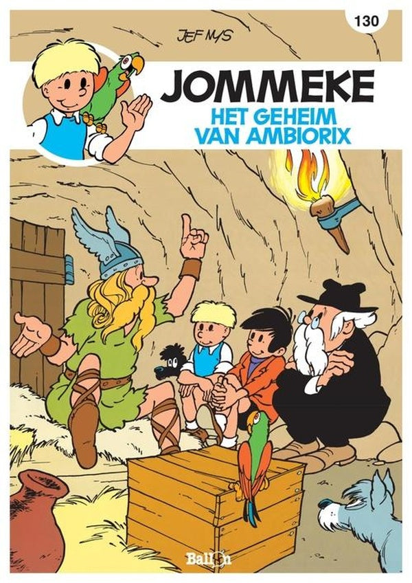 Jommeke strip t130 het geheim van ambiorix 130