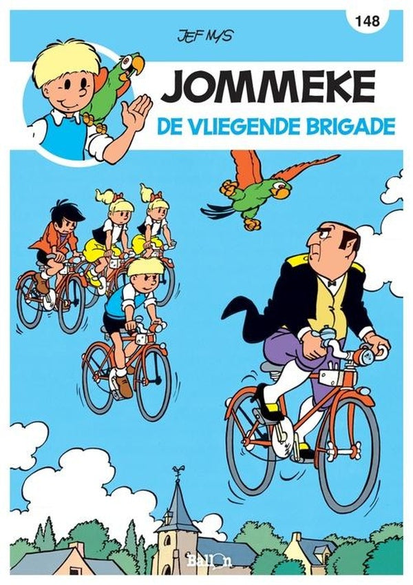 Jommeke strip t148 de vliegende brigade 148