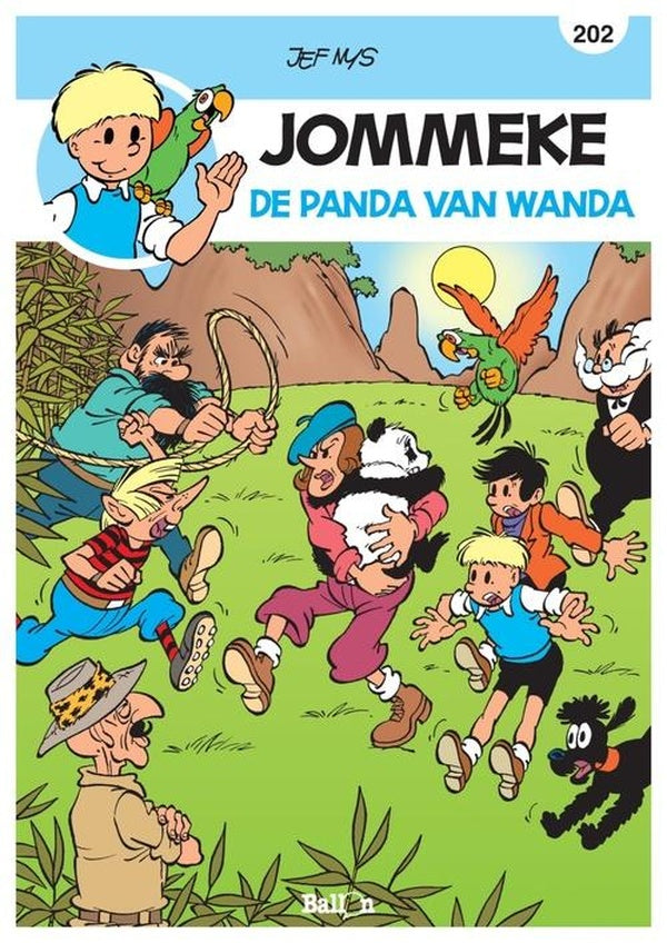 Jommeke strip t202 de panda van wanda 202