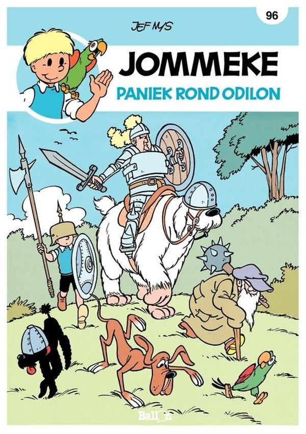 Jommeke strip t.96 paniek rond odilon 96