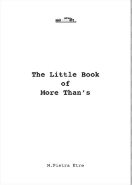 The little book of more than's