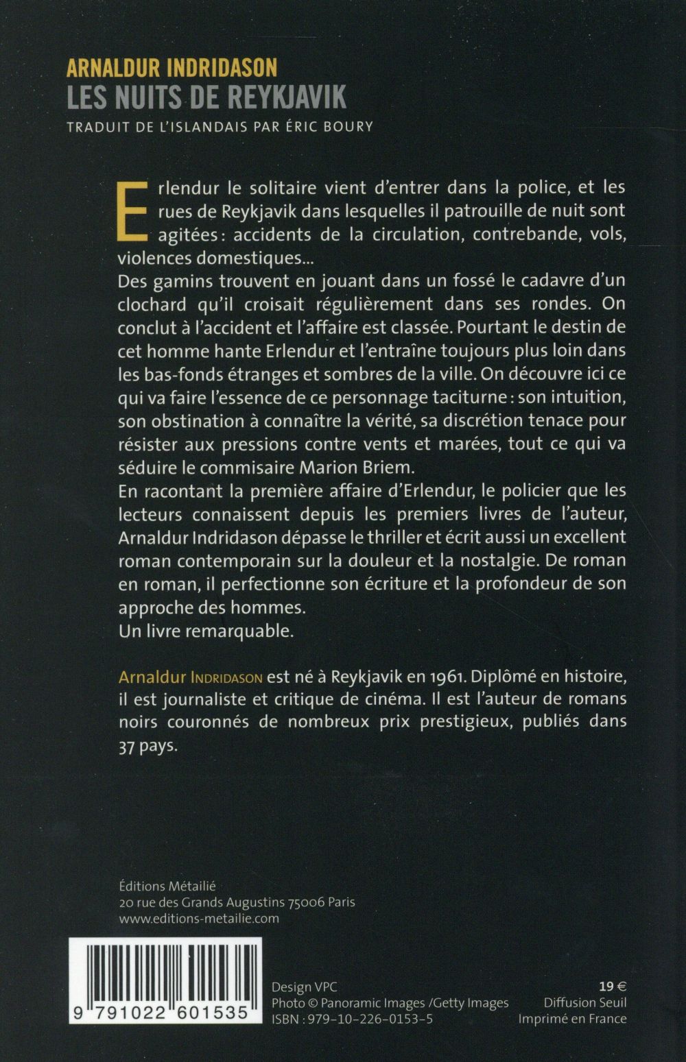 Les nuits de Reykjavik