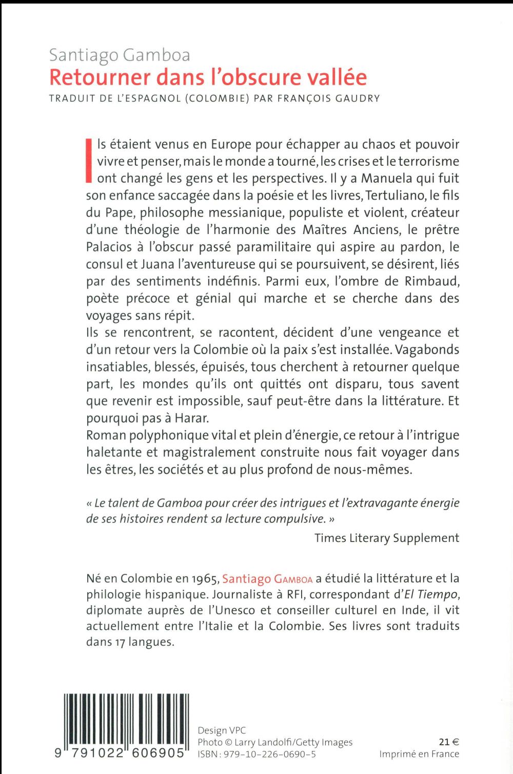 Retourner dans l'obscure vallée