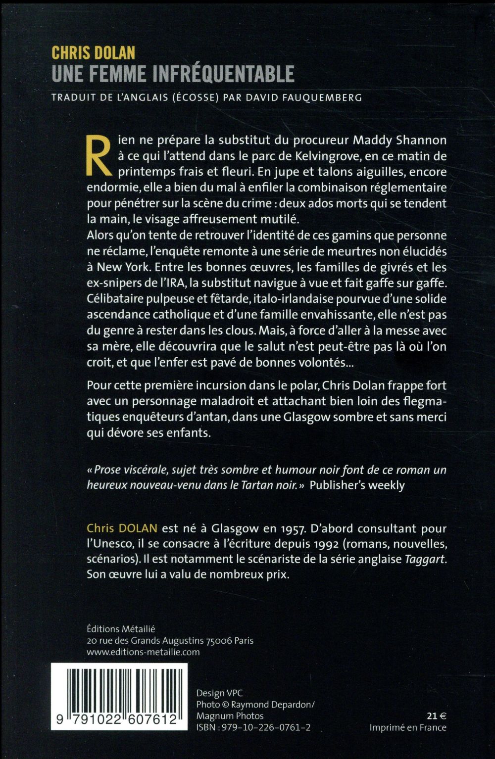 Une femme infréquentable