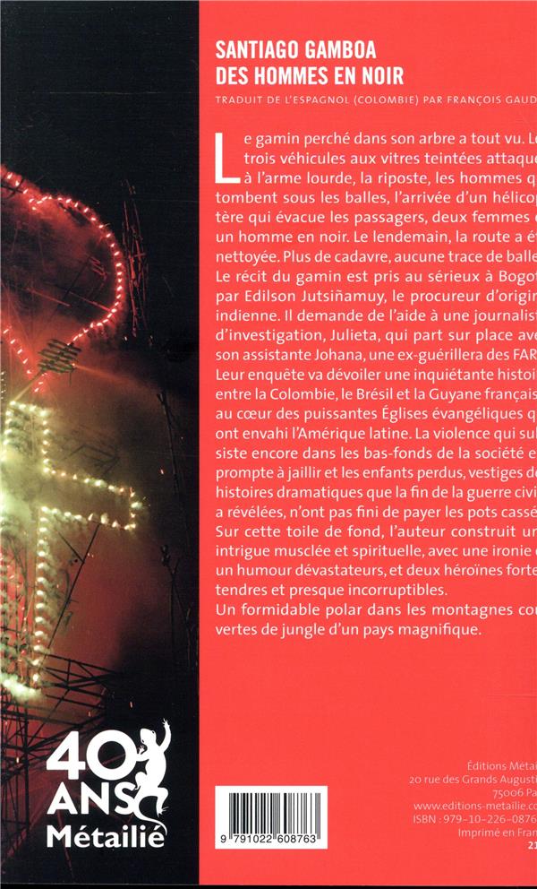 Des hommes en noir