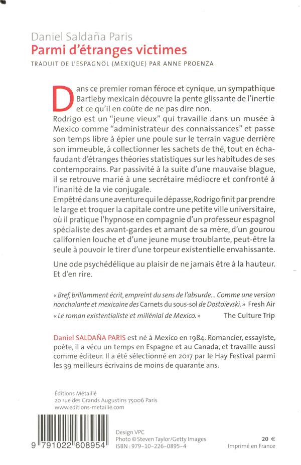 Parmi d'étranges victimes