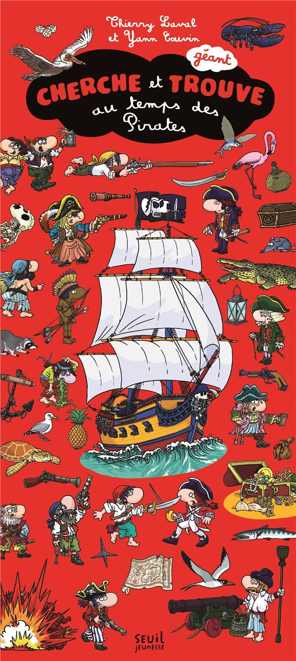 Cherche et trouve géant : au temps des pirates