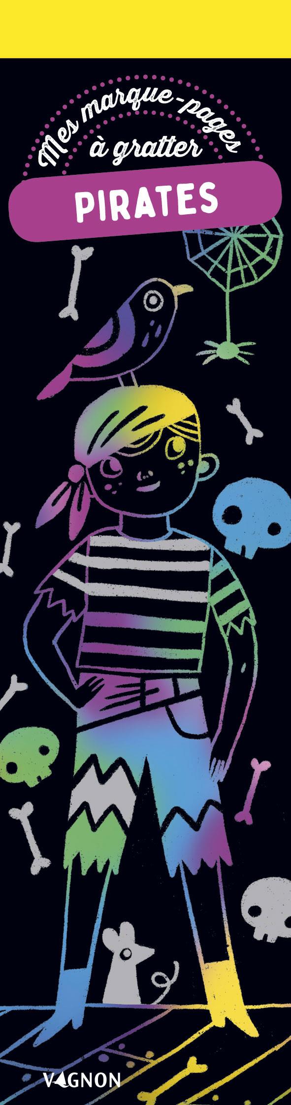 Mes marques-pages à gratter : pirates - flash vidéo