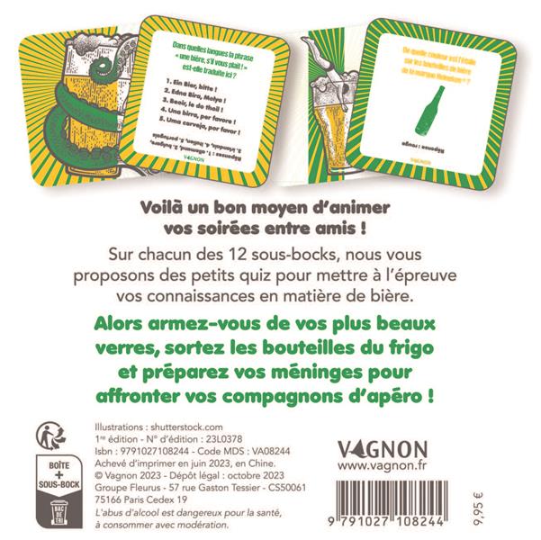 Apéro quiz bière : 12 sous-bocks défis pour pimenter vos apéros !