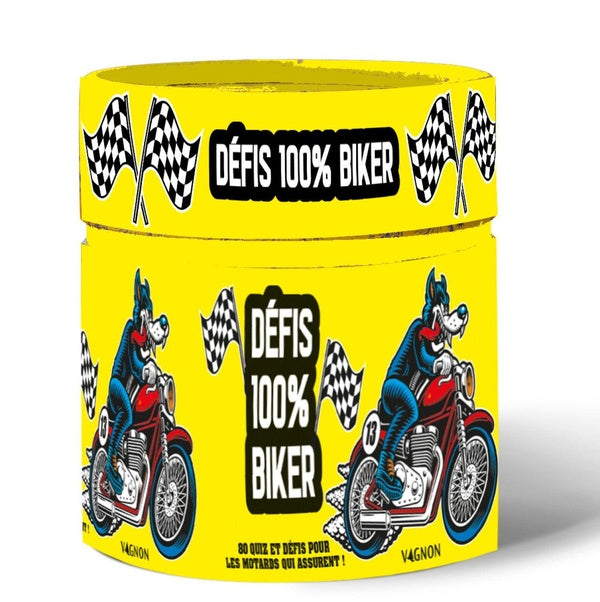Défis 100% biker : 80 quiz et défis pour les motards qui assurent !