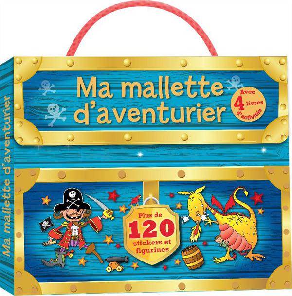 Ma mallette d'aventurier ; plus de 120 stickers et figurines - flash vidéo