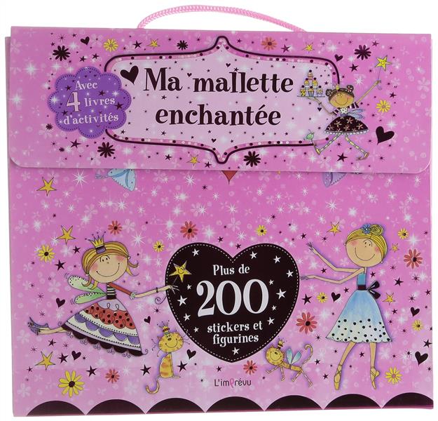 Ma mallette enchantée ; plus de 200 stickers et figurines - flash vidéo