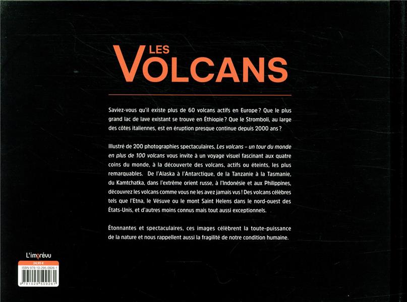 Les volcans : un tour du monde en plus de 100 volcans