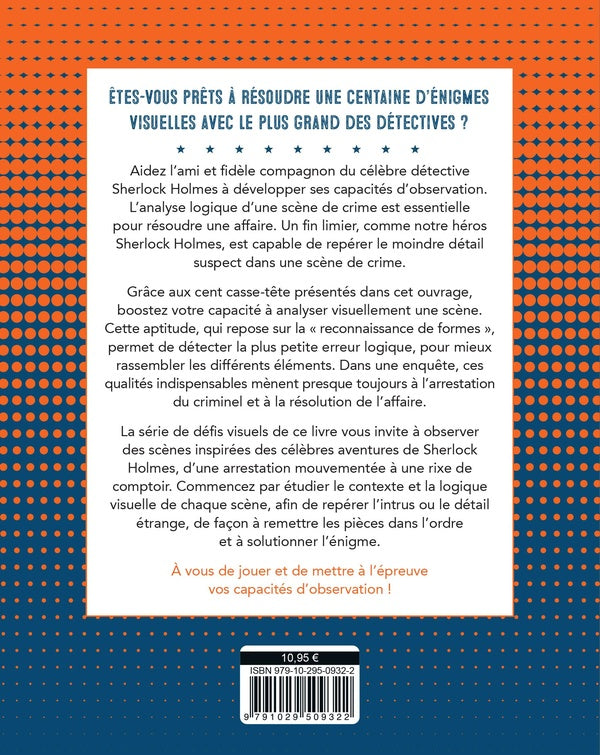 Sherlock Holmes, défis visuels : plus de 100 énigmes inspirées des enquêtes du plus célèbre des détectives