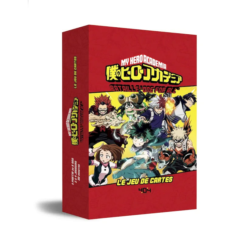 My Hero Academia : Bataille One For All ! Le Jeu de cartes