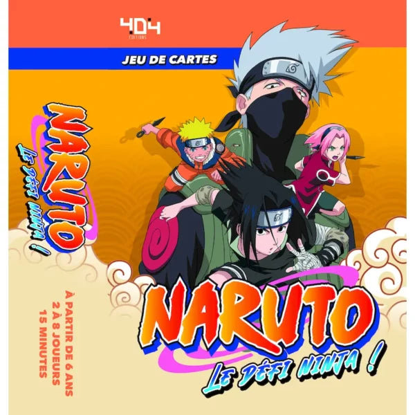 Naruto : Le défi ninja ! – Mon jeu de cartes