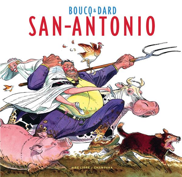 Artbook Boucq ; San Antonio