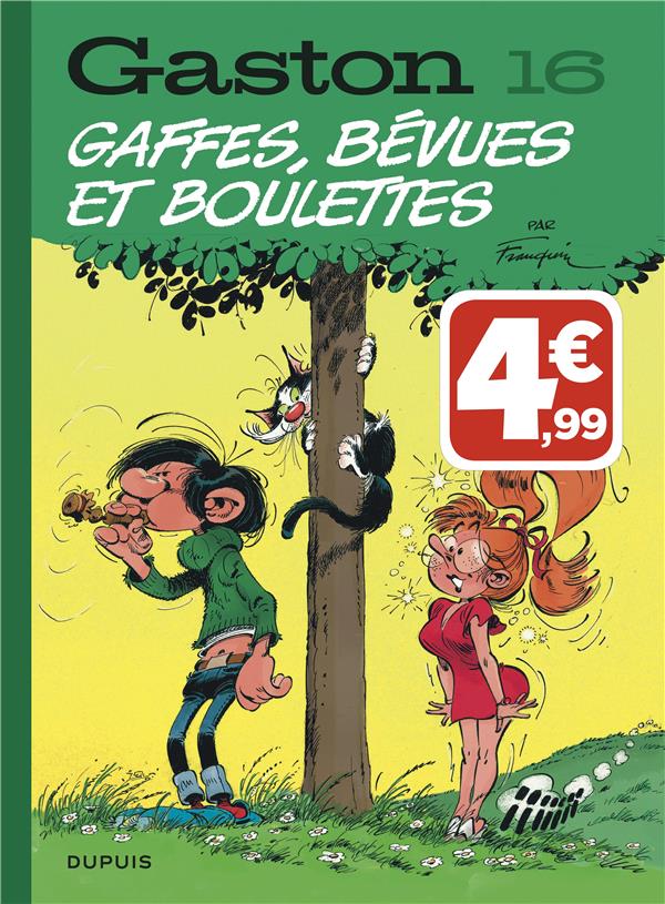 Gaston Tome 16 : gaffes, bévues et boulettes