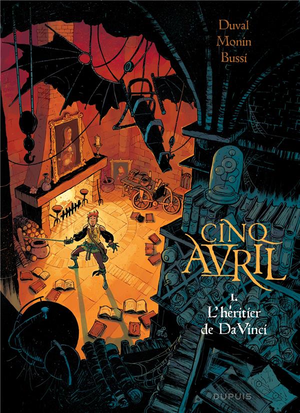 Cinq avril Tome 1 : l'héritier de Da Vinci
