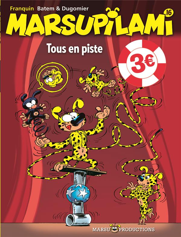 Marsupilami Tome 16 : tous en piste - flash vidéo