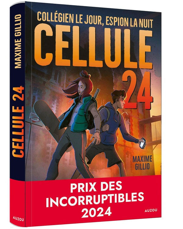 Cellule 24 Tome 1 : Collégien le jour, espion la nuit - flash vidéo